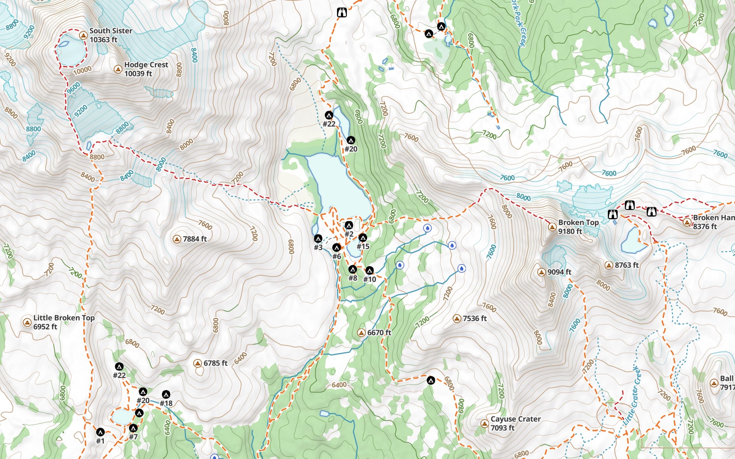 MAP STYLE: Hiking
